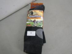 3 X Pairs of Feel fresh hiking socks size 6-11 new in packaging