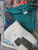 3 x Various Christy Egyptian cotton towels, all new with tags.