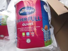 Silent Night Super full King size 10.5 tog duvet, new in packaging