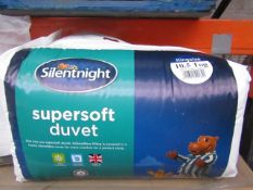 Silent Night Supersoft 10.5 tog king size duvet, new in packaging