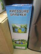 5L Pressure sprayer, new and boxed.