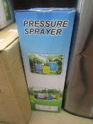 5L Pressure sprayer, new and boxed.