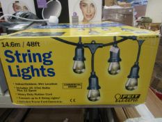 Feit electric 48ft sting lights, unchecked and boxed