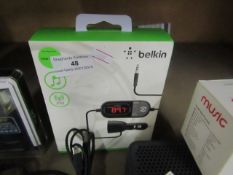 Belkin auto universal plus , new and packaged.
