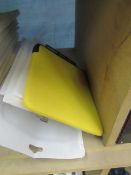 22 x yellow Ipad cases , new and packaged.