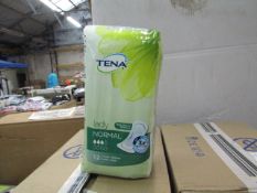 Box of 6x packs of 12 Tena lady normal women pads, new
