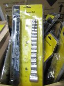 RossTools 15 piece socket set, new