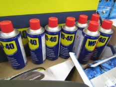 4x 330ml cans of WD-40 spray, new