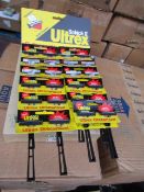 12x Packs of 28 Ultrex razors all new and boxed.