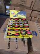 12x Packs of 28 Ultrex razors all new and boxed.