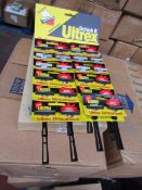 12x Packs of 28 Ultrex razors all new and boxed.