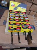 12x Packs of 28 Ultrex razors all new and boxed.