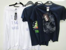 4x Various t-shirts, sizes: 14.