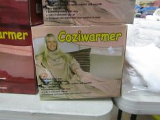 Coziwarmer mink snuggle blanket. New & boxed.