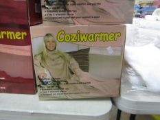 Coziwarmer mink snuggle blanket. New & boxed.