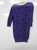 TG 100% cotton ladies jumper/dress, size: UK12.