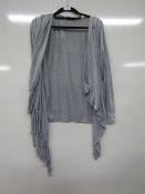 The Dress Room grey cardigan, size: XL.