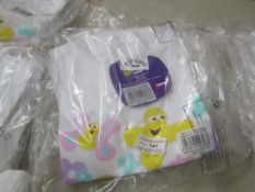 4x CBeebies Children's t-shirts aged 2-3, 3-4, 4-5 & 5-6. All new in packaging.