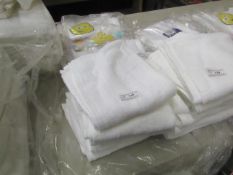 8x Guest 100% Egyptian cotton hand towels. New.