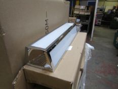 4x Chelsom BW/3/L wall lights, new and boxed