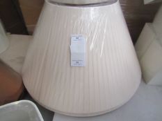 Chelsom pleated large lamp shade.