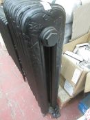 Ornate 6 Section 2 column cast iron radiator from one of the UK's leading Cast iron Radiator