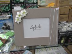 White picture frame 5 x 7 , new and boxed.
