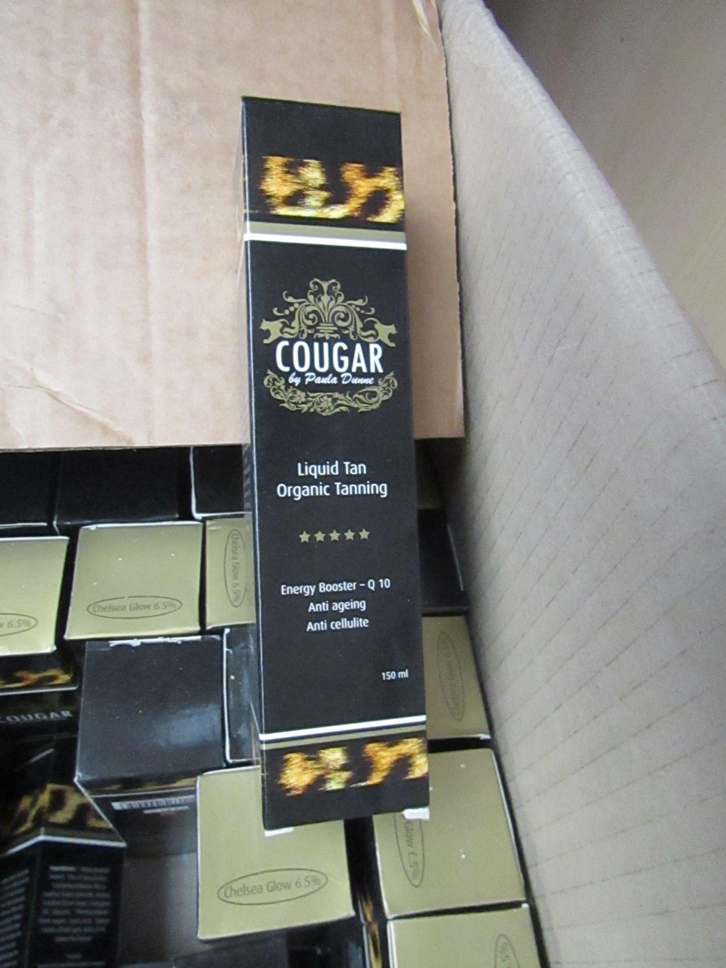 10 x Cougar liquid tan organic tanning , new and boxed. - Image 2 of 2