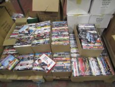 Approx 400 x DVD's , all boxed.