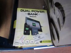 2x Dual power bank, both untested and boxed/