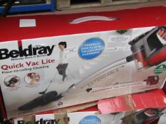 Beldray quick vac lite floor to ceiling vacuum cleaner, tested working and boxed