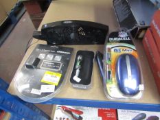 5x Various items such as e-cig, mouse and more. All untested.