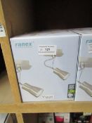 2x Ranex ceiling lights, both new and boxed.