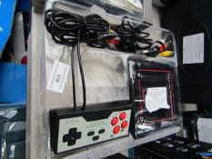 plug and play TV game console, powers on