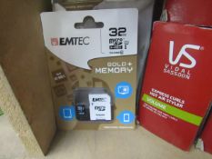 EM Tec Gold + SD card, new and packaged.