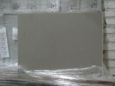 48x Packs of 10 STUD4S 360 x 275mm glazed wall & floor tiles. All new & palletised. Total weight