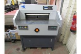 Imaging Solutions 670H V8.2 1700w Precise Paper Cutter (guillotine) with under cabinet, the vendor