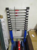 Telescopic ladder, unknown size, raw returns and th condition can range from unwanted return to