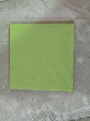 86x Packs of 100 LMB10 100x100mm wall tiles in Green, new and palletised. RRP £12.99 per pack