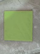 84x Packs of 100 LMB10 100x100mm wall tiles in Green, new and palletised. RRP £12.99 per pack