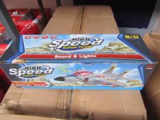 5x High Speed superplane sound and lights, all new and boxed.