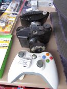 3x Items being; XBOX 360 controller, untested Ultar camera, untested Optifort camera, untested