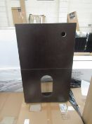 My Plan 500mm Back to wall WC unit in Walnut, new and Flat packed