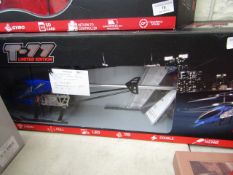 T-11 limited edition helicopter , untested and boxed.
