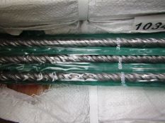 3x 20 x 1000mm Drill bits , all new and in packaging.