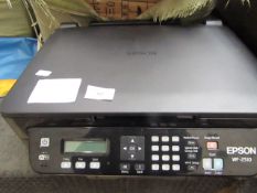 Epson WorkForce WF-2510WF All in One Inkjet Printer , untested and no cable.