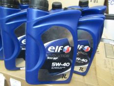 5 x 1l bottle of Elf evolution 900nNF 5W-40 , sealed and boxed.