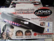 3 x Cenocco beauty power row comb , untested and boxed.
