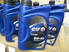 5 x 1l bottle of Elf evolution 900nNF 5W-40 , sealed and boxed.