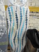 Minky dotted themed ironing board , has been used and packaged.